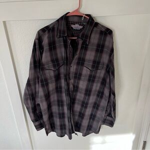 Brooks and Dunn Collection by Panhandle Slim Men's Large Western Button-up Shirt